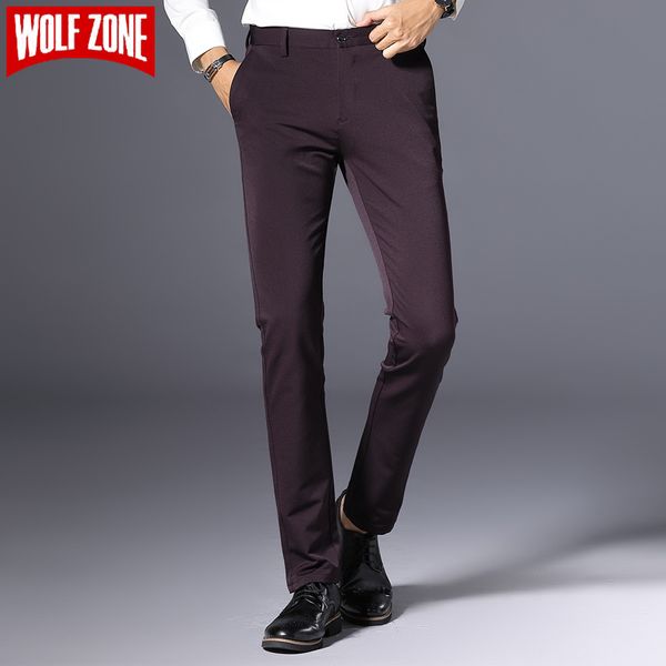 brand pants men spring and autumn classics fashion slim business mens casual full length male trousers, Black
brand pants men spring and autumn classics fashion slim business mens casual full length male trousers, Black