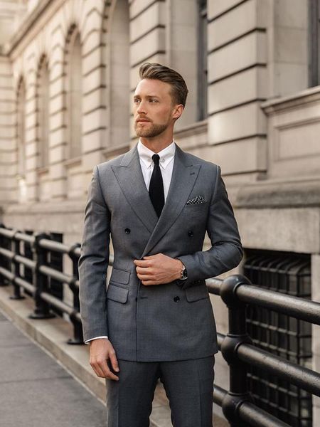 double breasted men business suit with pants slim fit 2 piece tailor made peaked lapel groom wedding tuxedo, White;black
double breasted men business suit with pants slim fit 2 piece tailor made peaked lapel groom wedding tuxedo, White;black