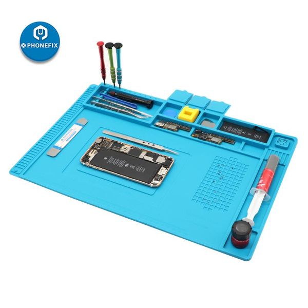 soldering repair platform esd heat insulation silicone working mat heat-resistant bga soldering station repair maintenance pad
soldering repair platform esd heat insulation silicone working mat heat-resistant bga soldering station repair maintenance pad