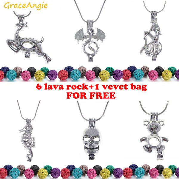 1pc multi styles hollow cage locket pendant necklace mermaid dragon heart shape essential oil diffuser pendant with gift bag, Silver
1pc multi styles hollow cage locket pendant necklace mermaid dragon heart shape essential oil diffuser pendant with gift bag, Silver