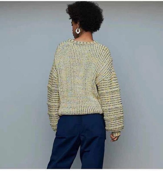 women's sweaters women fashion multicolor round neck pullover knit, White;black
women's sweaters women fashion multicolor round neck pullover knit, White;black