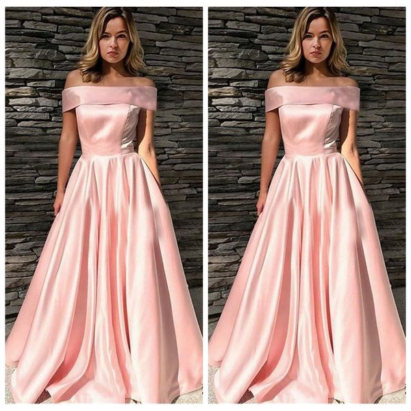bateau short sleeves a-line pink prom dresses formal long custom 2019 modest sweep train long junior evening party gowns special wear, Black
bateau short sleeves a-line pink prom dresses formal long custom 2019 modest sweep train long junior evening party gowns special wear, Black