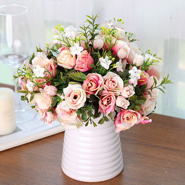 white pink colorful diy silk rose artificial flower fake hydrangea flowers for home garden wedding table decor
white pink colorful diy silk rose artificial flower fake hydrangea flowers for home garden wedding table decor