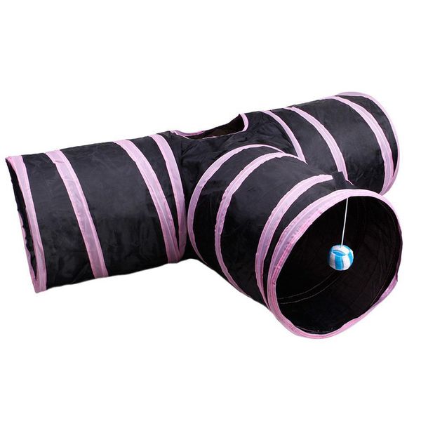 three-way pet cat folding tunnel interative tube fun toy with small ball 3 holes tube for cat rabbit animal play tunnel tube
three-way pet cat folding tunnel interative tube fun toy with small ball 3 holes tube for cat rabbit animal play tunnel tube