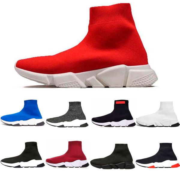 2019 new luxury designer speed trainer sock shoes casual luxury fashion sneakers mens and womens sock race runners shoes, Black
2019 new luxury designer speed trainer sock shoes casual luxury fashion sneakers mens and womens sock race runners shoes, Black