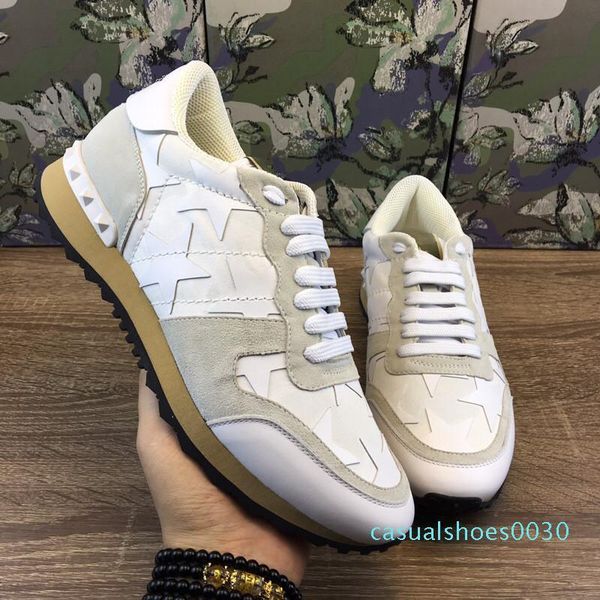 2020 fashion luxury designer mens womens shoes sneakers rivets camouflage comfort platform casual trainers dress sneakers c30, Black
2020 fashion luxury designer mens womens shoes sneakers rivets camouflage comfort platform casual trainers dress sneakers c30, Black