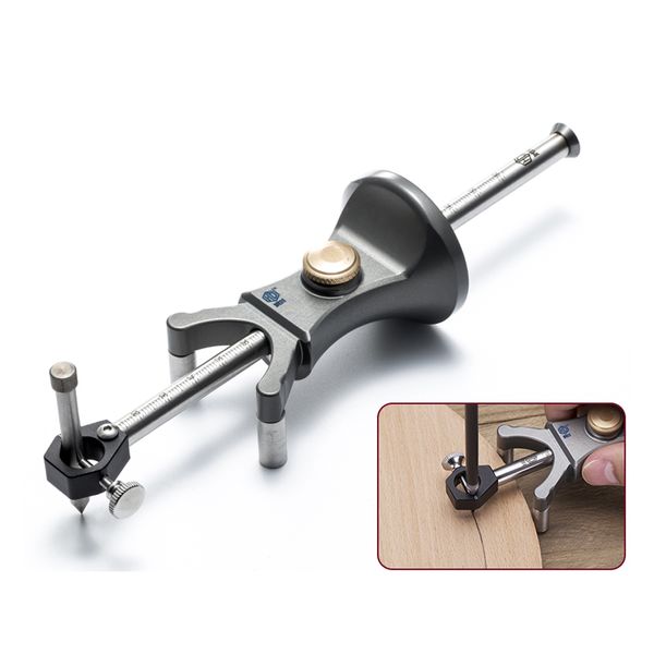meterk multifunctional diy wood working scribe tools woodworking linear arc dual-purpose scriber parallel line drawing tools
meterk multifunctional diy wood working scribe tools woodworking linear arc dual-purpose scriber parallel line drawing tools