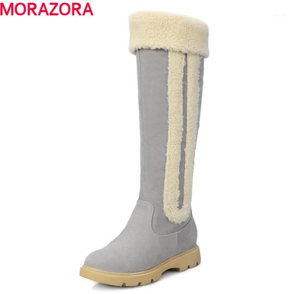 morazora new arrival mixed colors simple mid-calf boots slip on ladies warm well winter women snow boots1, Black
morazora new arrival mixed colors simple mid-calf boots slip on ladies warm well winter women snow boots1, Black