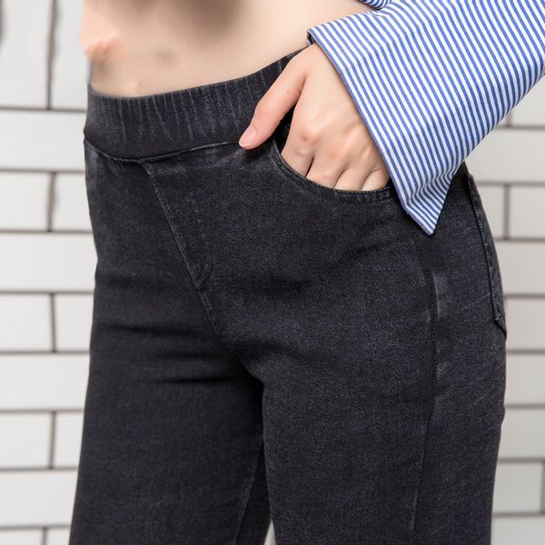 2019 mom's basics skinny jeans elastic high waist denim pants women stretch slim waist pencil pants female blue black trousers
2019 mom's basics skinny jeans elastic high waist denim pants women stretch slim waist pencil pants female blue black trousers
