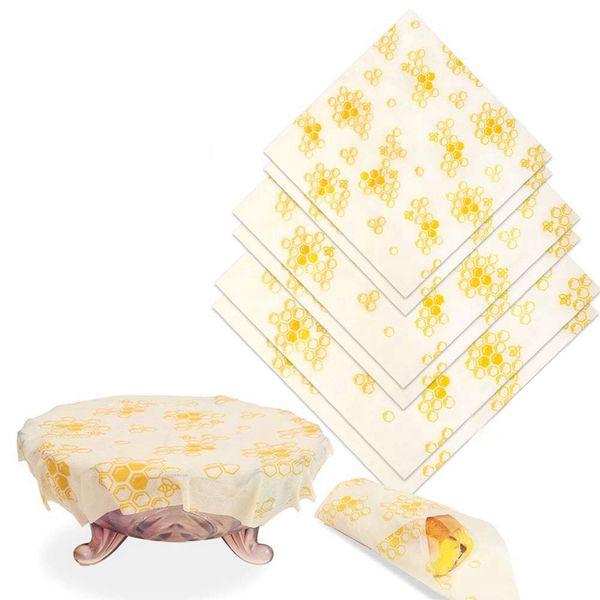 beeswax food wrap, 6 pack reusable beeswax wraps - eco friendly, sustainable, zero waste, alternative to plastic wrap for food s
beeswax food wrap, 6 pack reusable beeswax wraps - eco friendly, sustainable, zero waste, alternative to plastic wrap for food s