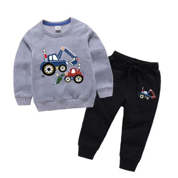 biniduckling new spring autumn boys outfit set cotton cartoon car pattern long sleeve pullover+pants clothes for kids children, White
biniduckling new spring autumn boys outfit set cotton cartoon car pattern long sleeve pullover+pants clothes for kids children, White