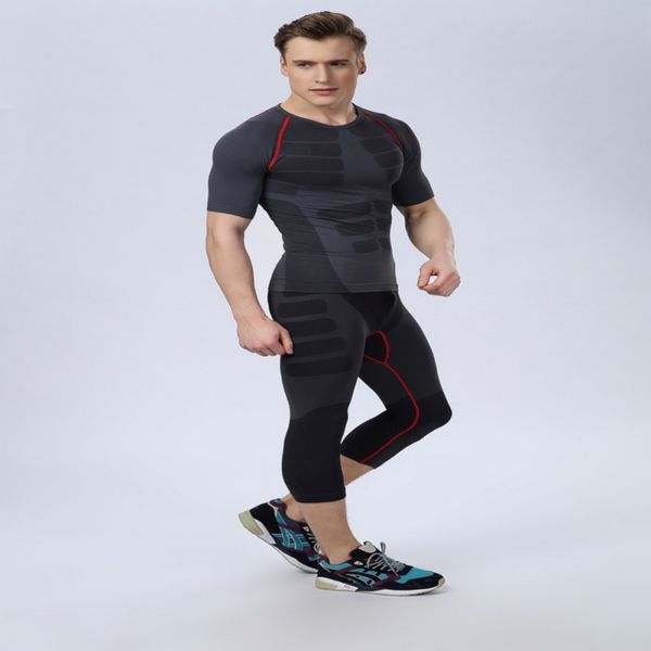 мужчины спортивные штаны compression gym спорт встроенная база слои кожи колготы обрезанные, Black;blue
мужчины спортивные штаны compression gym спорт встроенная база слои кожи колготы обрезанные, Black;blue