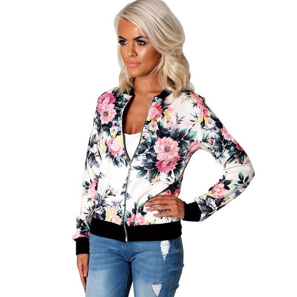 female fashion style women ladies long sleeve biker short coat jacket floral basic printed casual zip outerwear slim, Black;brown
female fashion style women ladies long sleeve biker short coat jacket floral basic printed casual zip outerwear slim, Black;brown