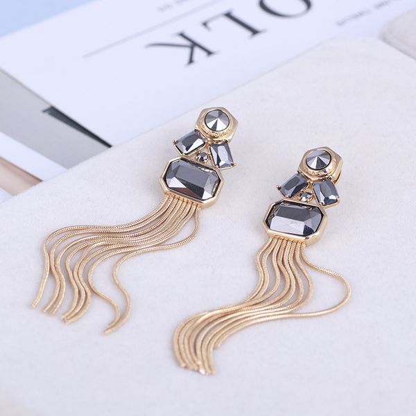 fashion-charm earring with tassel in 9.5cm women wedding jewelry gift ps6738, Golden
fashion-charm earring with tassel in 9.5cm women wedding jewelry gift ps6738, Golden