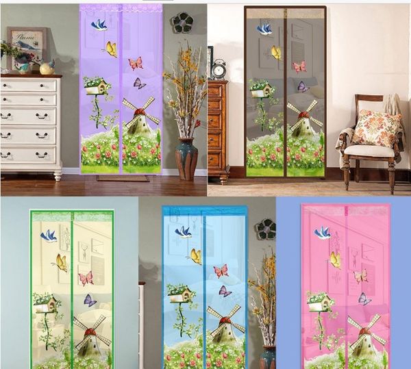 windmill pattern curtain summer anti-mosquito mesh magnet mosquito net curtains soft yarn door tulle window screen supplies
windmill pattern curtain summer anti-mosquito mesh magnet mosquito net curtains soft yarn door tulle window screen supplies