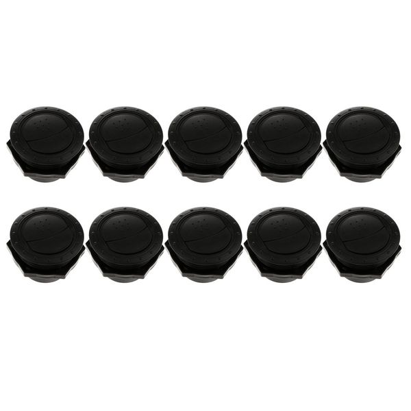 60mm outlet air vent cover wall mount outlet exhaust grille abs round - black,pack of 10
60mm outlet air vent cover wall mount outlet exhaust grille abs round - black,pack of 10