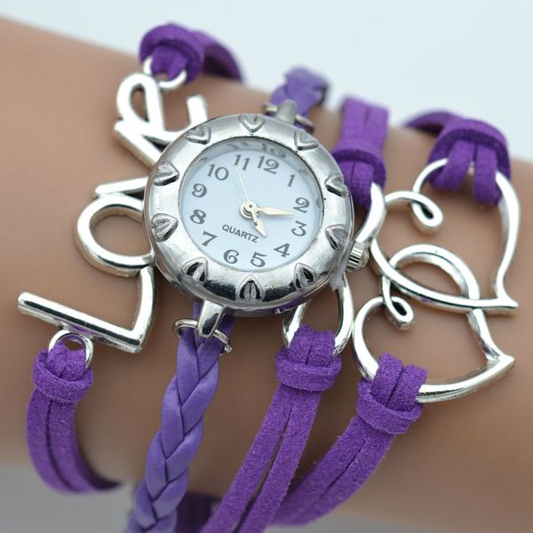 2018 new fashion leather bracelet watch women casual love heart suede pointer, Slivery;brown
2018 new fashion leather bracelet watch women casual love heart suede pointer, Slivery;brown