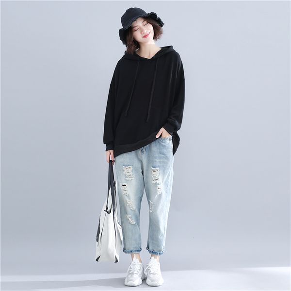 celmia 2018 autumn women hoodies sweatshirts vintage pullover casual loose asymmetric lace up shirts plus size hoody jumper, Black
celmia 2018 autumn women hoodies sweatshirts vintage pullover casual loose asymmetric lace up shirts plus size hoody jumper, Black