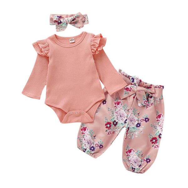 spring autumn infant baby girl clothes knitted romper flower pants headband outfit set 3-24m, Pink;blue
spring autumn infant baby girl clothes knitted romper flower pants headband outfit set 3-24m, Pink;blue
