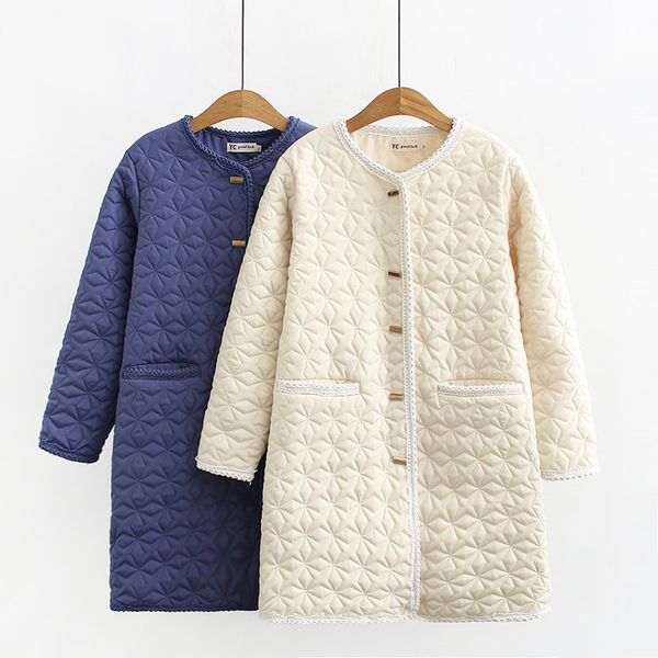 lace solid blue beige o-neck women long parka coats 2020 new winter casual ladies loose jackets female plus size, Black
lace solid blue beige o-neck women long parka coats 2020 new winter casual ladies loose jackets female plus size, Black