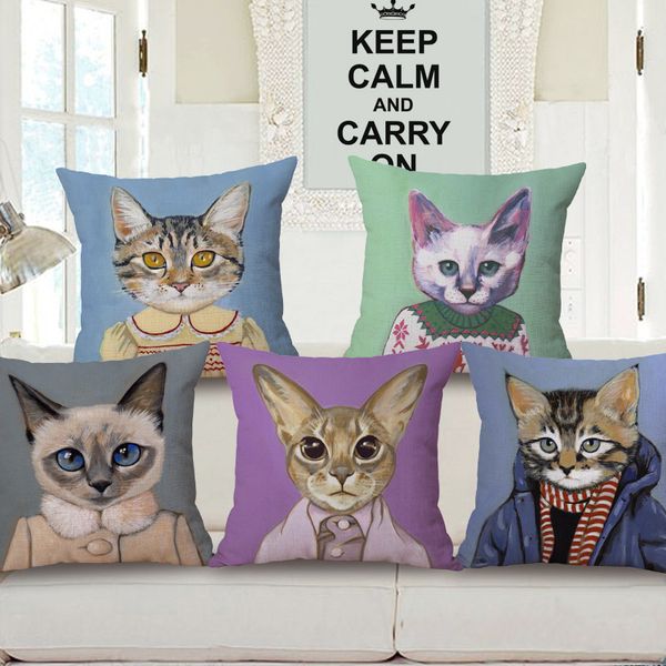animal portrait cotton pillow cartoon cushion set sofa back cushion 
animal portrait cotton pillow cartoon cushion set sofa back cushion