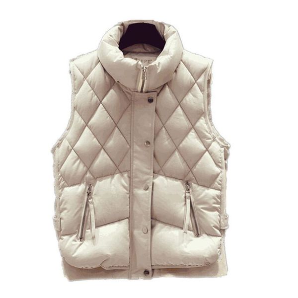linger down cotton waistcoat 2019 autumn winter women's down cotton loose korean version padded sleeveless waistcoats, Black;white
linger down cotton waistcoat 2019 autumn winter women's down cotton loose korean version padded sleeveless waistcoats, Black;white