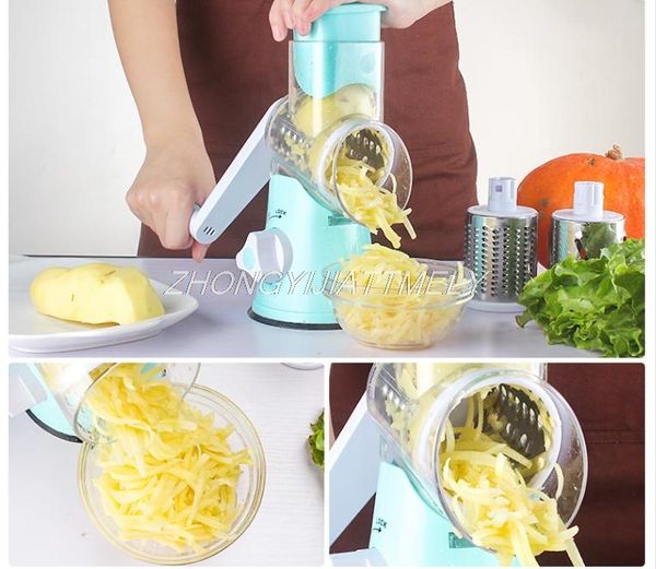 multi-function vegetable cutter, household shredder, shredded potato slicer, grater, kitchen drum cutter.
multi-function vegetable cutter, household shredder, shredded potato slicer, grater, kitchen drum cutter.