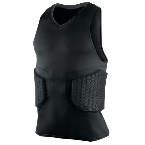 men anti-collision quick dry training vest basketball jersey college football jerseys body protection, Black;red
men anti-collision quick dry training vest basketball jersey college football jerseys body protection, Black;red