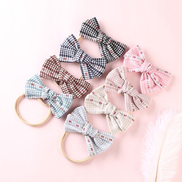 8pcs bow headbands for girls print plaid head band elastic bowknot hairband for children kids toddler hair accessories headwear, Slivery;white
8pcs bow headbands for girls print plaid head band elastic bowknot hairband for children kids toddler hair accessories headwear, Slivery;white