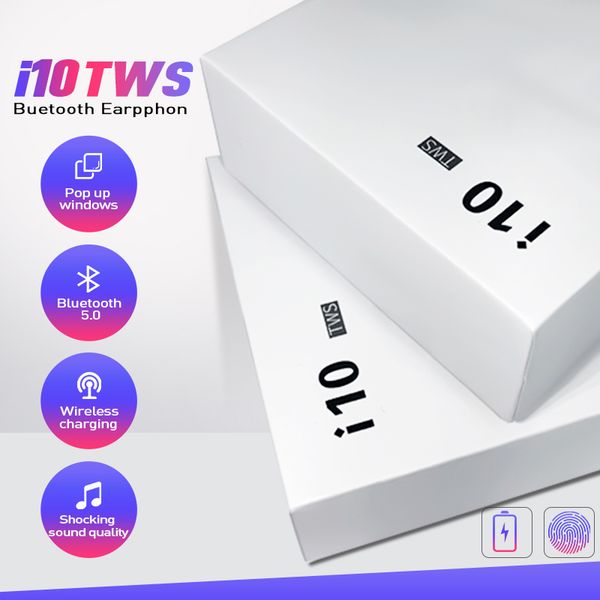 Новые беспроводные наушники Handsfree i10 tws Bluetooth-наушники 5.0 True Wireless Наушники для Android i
Новые беспроводные наушники Handsfree i10 tws Bluetooth-наушники 5.0 True Wireless Наушники для Android i