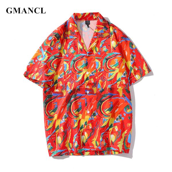 men fashion hawaii party holiday hip hop printed beach short sleeve shirts summer man loose casual shirt chemise homme, White;black
men fashion hawaii party holiday hip hop printed beach short sleeve shirts summer man loose casual shirt chemise homme, White;black