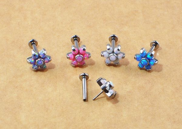 astm f136 titanium opal 16g 18g flower opal threadness push in labret piercing lip tragus daith earrings helix cartilage earring, Slivery;golden
astm f136 titanium opal 16g 18g flower opal threadness push in labret piercing lip tragus daith earrings helix cartilage earring, Slivery;golden