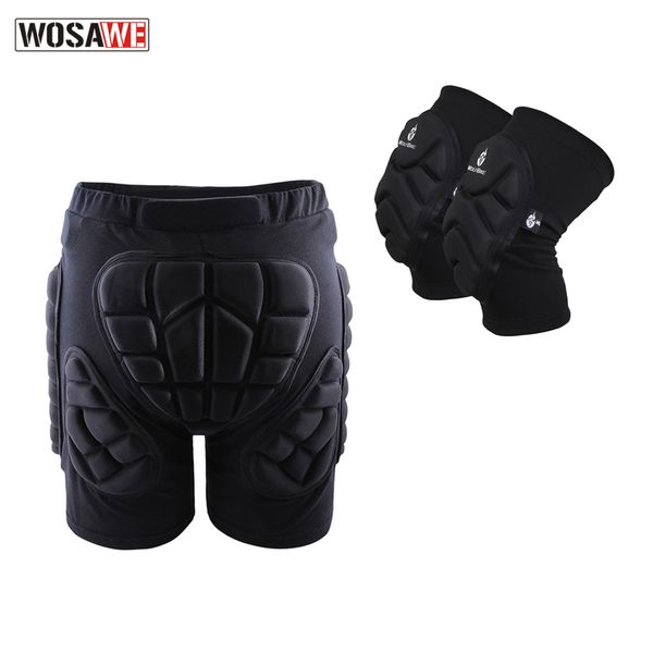 wosawe motorcycles protective gear hip pad + knee pads ski skateboard snowboard protection resistance roller padded shorts, Black;blue
wosawe motorcycles protective gear hip pad + knee pads ski skateboard snowboard protection resistance roller padded shorts, Black;blue