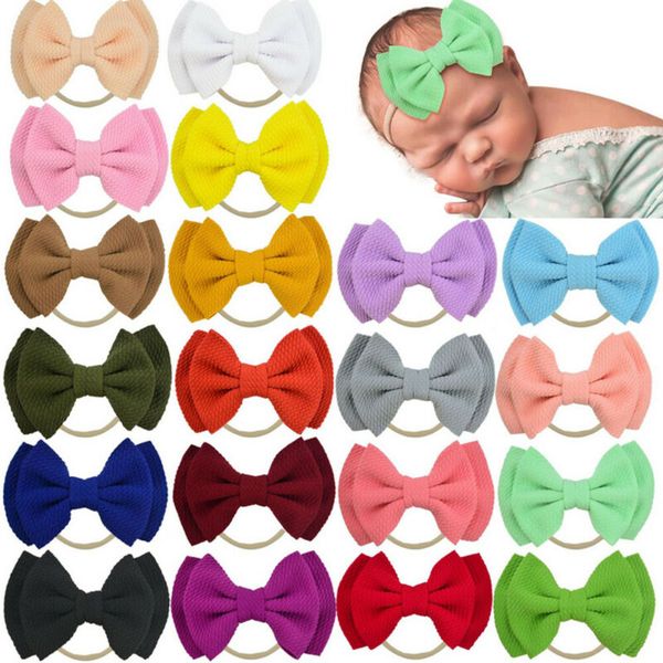 infants newborn baby girls double bow hair band headband fashion sweet cute macarons soft elastic headwear hairband accessories, Slivery;white
infants newborn baby girls double bow hair band headband fashion sweet cute macarons soft elastic headwear hairband accessories, Slivery;white