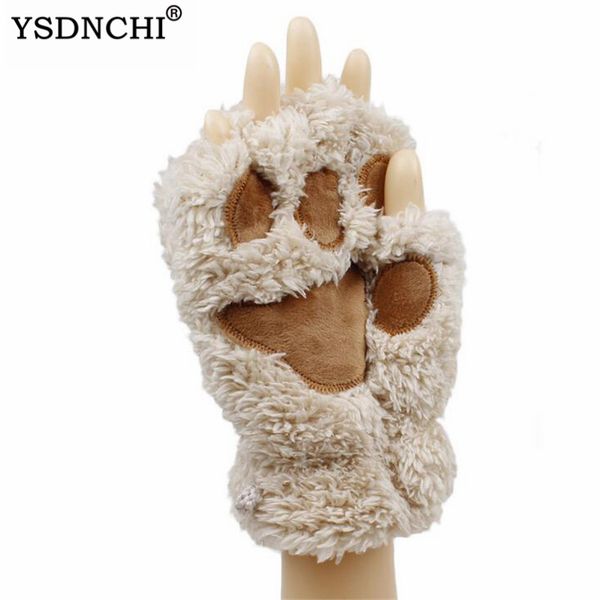 ysdnchi claw glove soft lady half covered mittens fashion women novelty gloves winter bear cat plush halloween cute mittens, Blue;gray
ysdnchi claw glove soft lady half covered mittens fashion women novelty gloves winter bear cat plush halloween cute mittens, Blue;gray