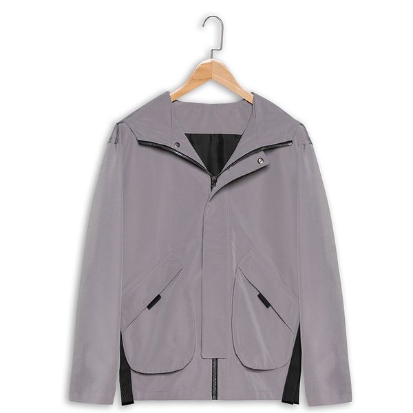 men's spring and autumn new trend solid color casual loose handsome hooded coat bomber jacket mens overcoat plus size, Black;brown
men's spring and autumn new trend solid color casual loose handsome hooded coat bomber jacket mens overcoat plus size, Black;brown