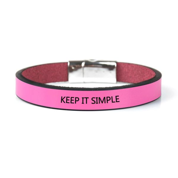 keep it simple engraved letters bracelet magnetic buckle leather inspirational bracelets mantra cuff bracelet punk gift, White
keep it simple engraved letters bracelet magnetic buckle leather inspirational bracelets mantra cuff bracelet punk gift, White