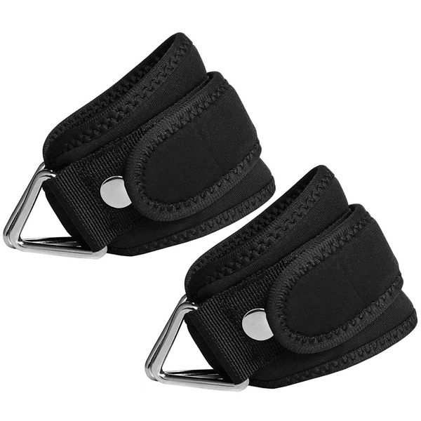2pc fitness padded resistance bands ankle cuffs foot-support straps cable-machine attachment hip leg workout training equipment
2pc fitness padded resistance bands ankle cuffs foot-support straps cable-machine attachment hip leg workout training equipment