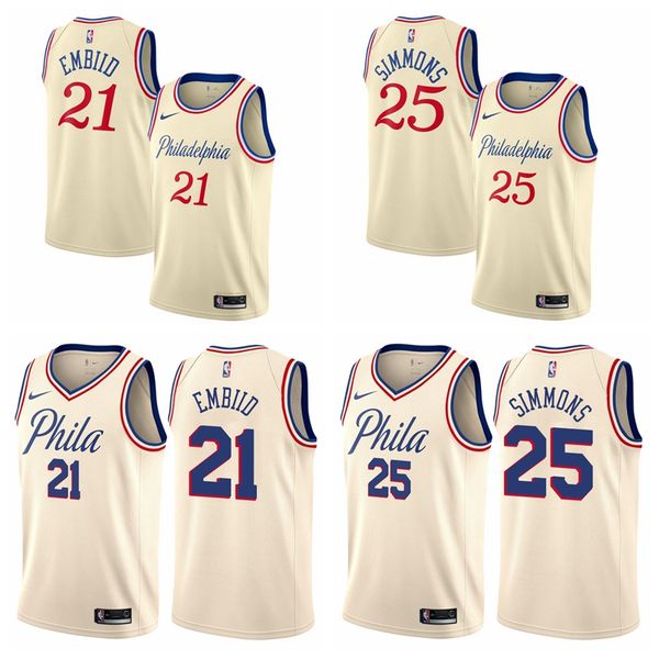 2020 mens youth kids philadelphia76ers 21joel embiid 25ben simmons swingman beige basketball jersey cityedition, Black;red
2020 mens youth kids philadelphia76ers 21joel embiid 25ben simmons swingman beige basketball jersey cityedition, Black;red