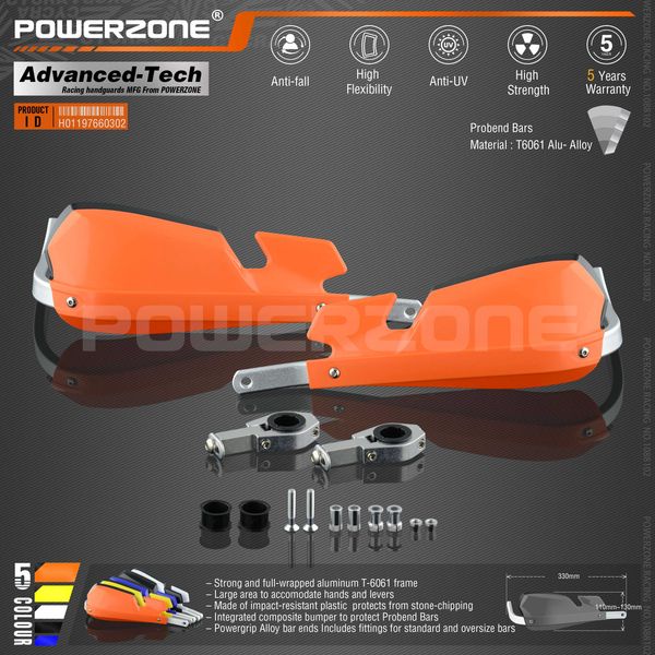 powerzone pz-motect handguards for ktm exc endurohusqvarna te crf wrf drz klx motorcycle dirt bike atv handlebar
powerzone pz-motect handguards for ktm exc endurohusqvarna te crf wrf drz klx motorcycle dirt bike atv handlebar
