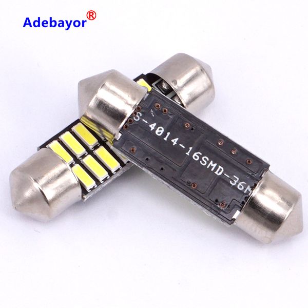 400pcs оптовая c5w led 4014 16 smd 16 светодиодов внутреннее освещение 36mm фестона купола лампы reading light mix размер
400pcs оптовая c5w led 4014 16 smd 16 светодиодов внутреннее освещение 36mm фестона купола лампы reading light mix размер