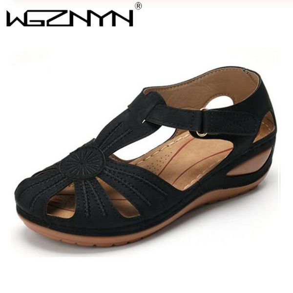 classic women sandals new summer shoes woman soft bottom wedges shoes for women platform sandals heels gladiator sandalias mujer, Black
classic women sandals new summer shoes woman soft bottom wedges shoes for women platform sandals heels gladiator sandalias mujer, Black