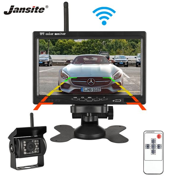 jansite 7" tft lcd беспроводной монитор автомобиля дисплей камеры камера заднего парковочная система для вид сзади автомобиля мониторы подде
jansite 7" tft lcd беспроводной монитор автомобиля дисплей камеры камера заднего парковочная система для вид сзади автомобиля мониторы подде