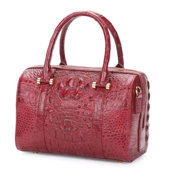 hujingsha тайских сиамского крокодила кожа мешка повелительница сумки женщины большая емкость кросс-тело одного плечо мешка леди подушка сум 
hujingsha тайских сиамского крокодила кожа мешка повелительница сумки женщины большая емкость кросс-тело одного плечо мешка леди подушка сум