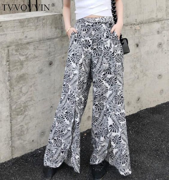 korea 2020 new spring and summer high street women's clothes elastic printed flare bottoms full length pants y072, Black;white
korea 2020 new spring and summer high street women's clothes elastic printed flare bottoms full length pants y072, Black;white
