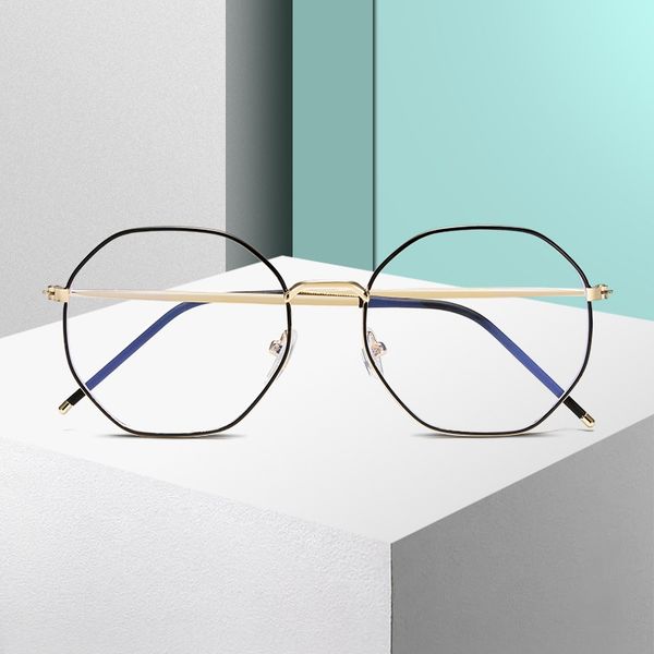 polygon plain metal irregular blue-proof academic myopia glasses style myopia glasses frame for men and women, Silver
polygon plain metal irregular blue-proof academic myopia glasses style myopia glasses frame for men and women, Silver