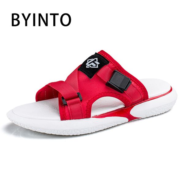 2020 summer beach sandals open toe flats comfortable sport shoes for men student flat peep toe slides man red sandalia masculina
2020 summer beach sandals open toe flats comfortable sport shoes for men student flat peep toe slides man red sandalia masculina