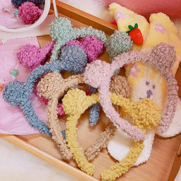 simple and wild sheep curly hair hoop fairy wash face cute bear ear headband mori hair accessories, Slivery;white
simple and wild sheep curly hair hoop fairy wash face cute bear ear headband mori hair accessories, Slivery;white