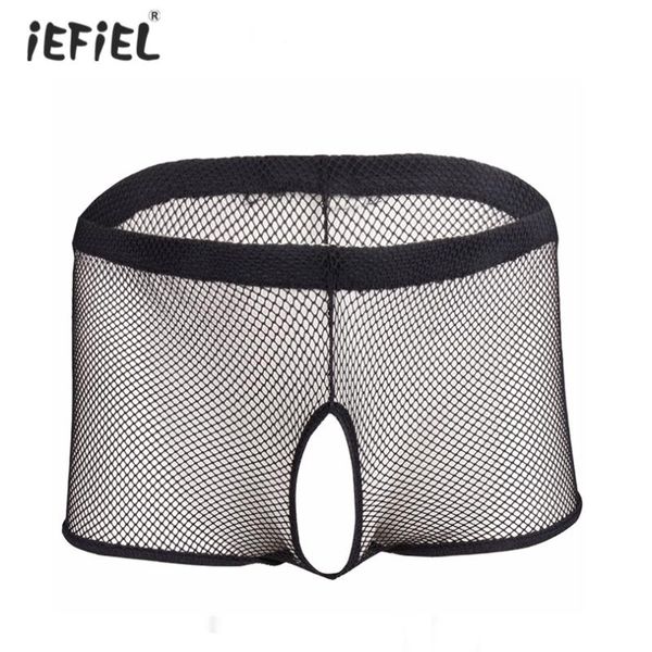 underpants mens lingerie mesh boxers bikini sissy crotchless panties erotic underwear semi see-through open crotch, Black;white
underpants mens lingerie mesh boxers bikini sissy crotchless panties erotic underwear semi see-through open crotch, Black;white