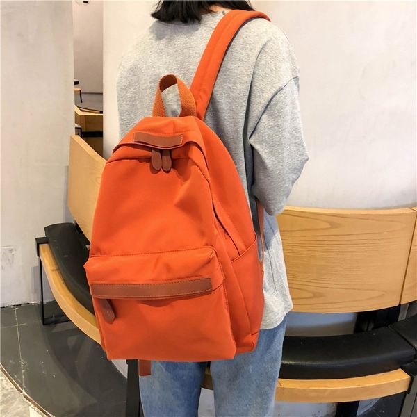 2020 new women's shoulder bag fashion casual ladies backpack japanese solid color ladies backpack
2020 new women's shoulder bag fashion casual ladies backpack japanese solid color ladies backpack